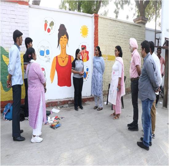 Wall Painting at public locations