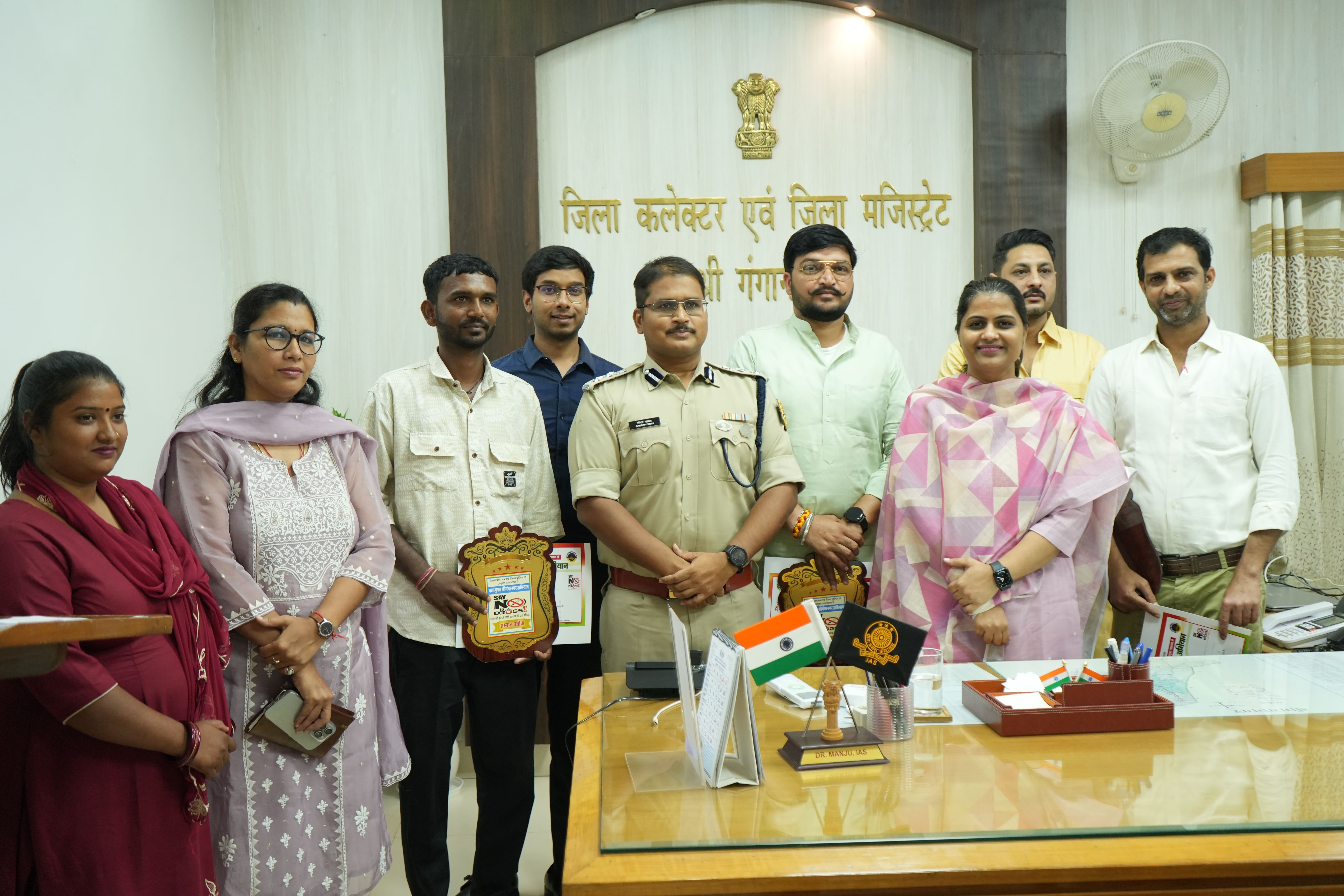 Appreciation to youth who has shown courage to come out of drug abuse