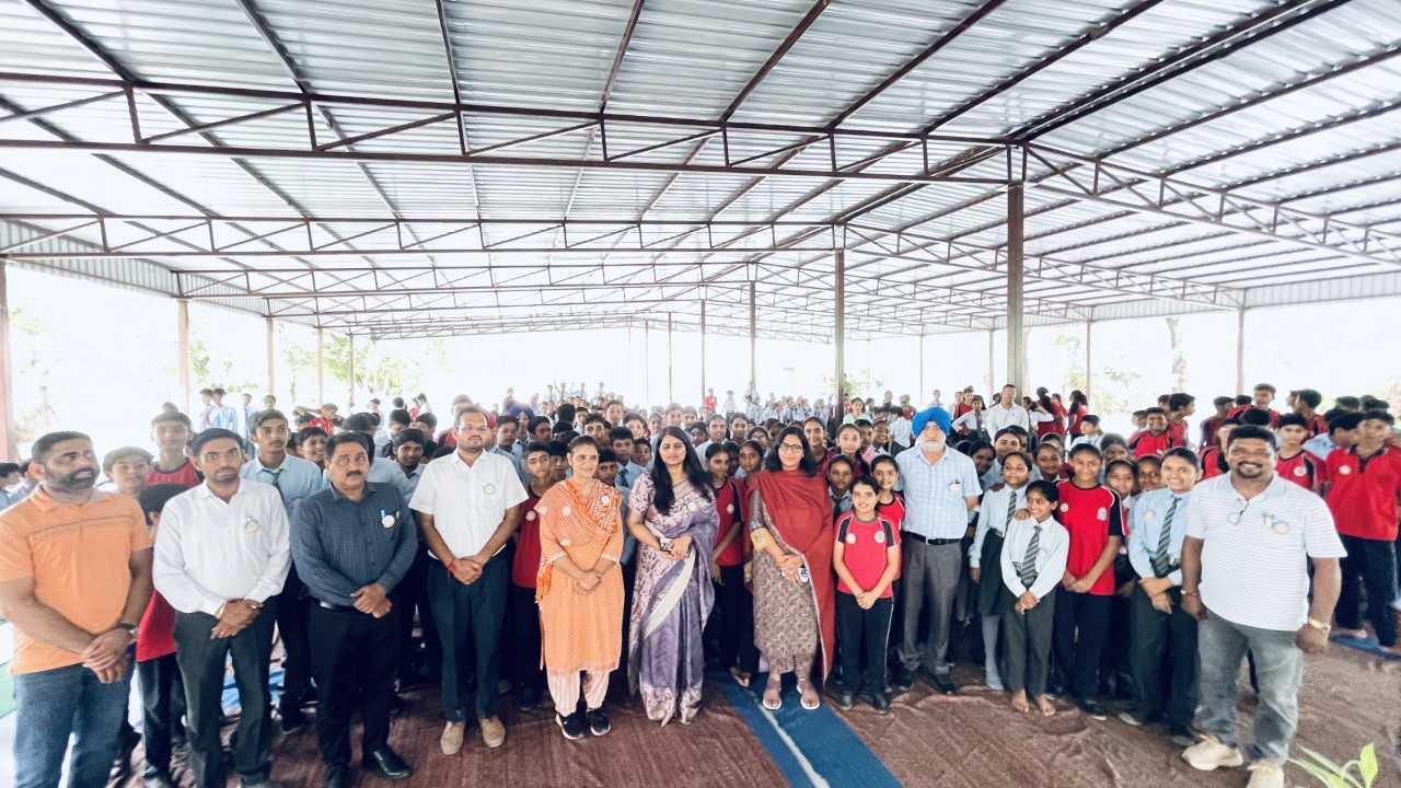 महात्मा गांधी स्कूल पुलिस लाइन में नशा मुक्त श्रीगंगानगर अभियान